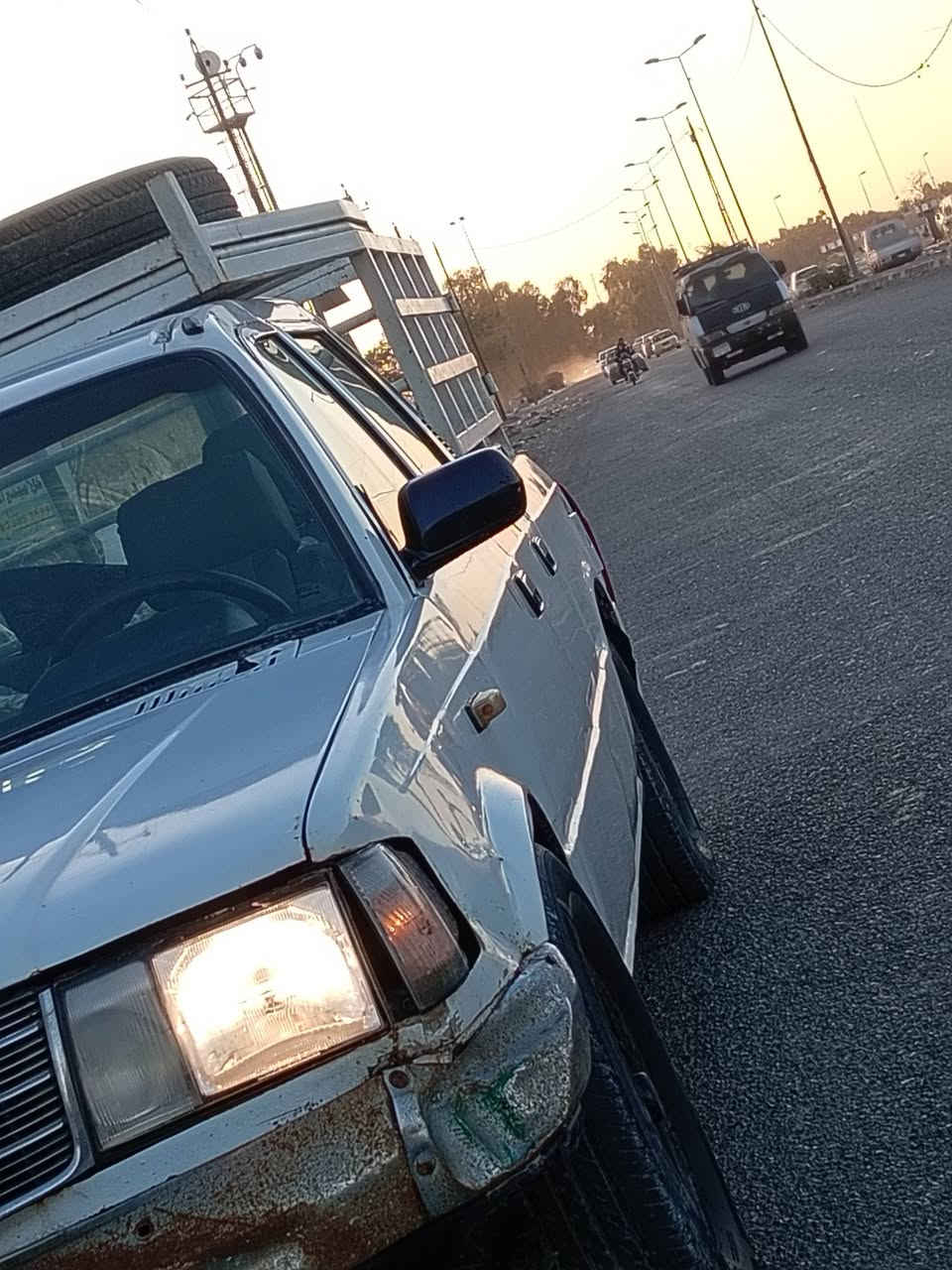 السلام عليكم
بيك اب تاتا
موديل ٢٠٠٠
محور مكينة تيوتا جمرة شرط بالجيس ٢٠٠٣
كير محور اوتماتيك بطه
دوشمة جديدة
تخم تاير قبل شهر شديته +سبير
سيارة كفاله كير ومكينة واكسل.
بيها خياسات يرادلها شغلات بسيطة
سيارة باسمي رقم نجف مشروع وطني 
سعر ٥٠ وبيها مجال
مرواس إذا اكو كيه تك وحاضر للفرق
مكان بغداد ***********
