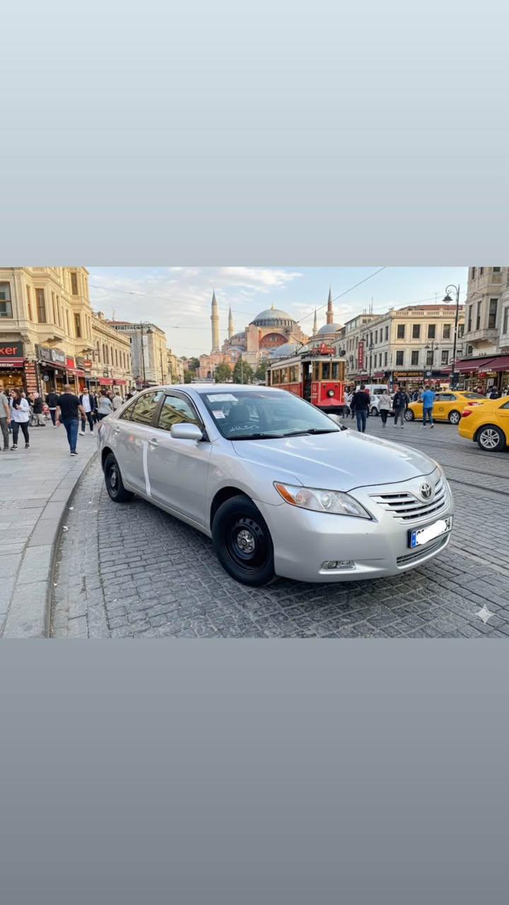 كامري 2007 امريكي محرك 2.4 
السيارة ايد وحده 
نظافه 100‎%‎ 🧿 
سعر 118 بيها مجال 
السيارة مكفوله من حادث ومن قطرة صبغ 
بيها مكانين رصعه بدون تصليح
كير محرك بلاد بدون تبديل بدون صوت بدون فتح شرط الفحص 
رقم سليمانية بأسمي تحويل وكالة حاضر 
فقط سنوية منتهية صار سنه 
موقع / كركوك *********** واتساب كركوك, العراق
