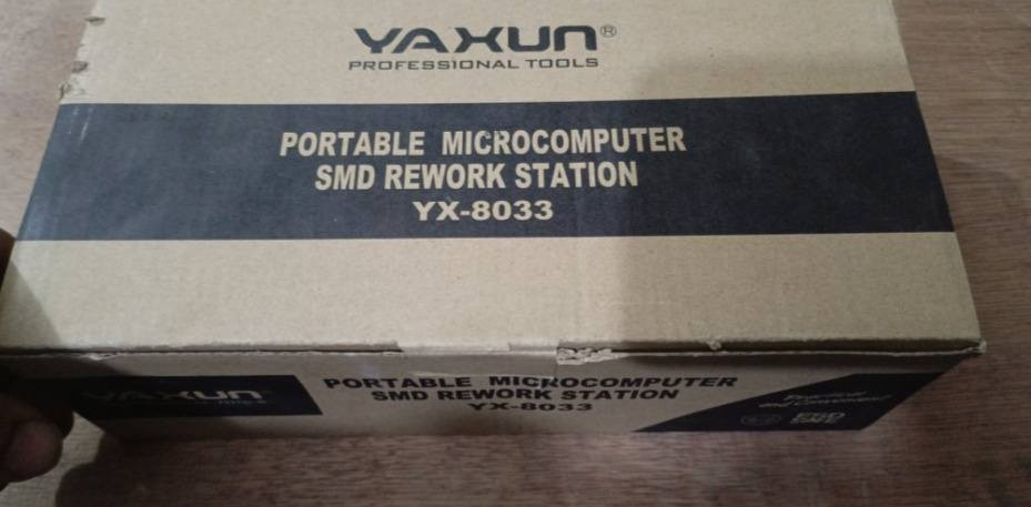 غراض   تفيد لصيانه بوردرات موبايلات  ابليات حسابات غيرها السعر 50الف كلهن مستخدمات قليل بس
شغالات شرط الفحص  

التفاصيل اخذ الصور وسأل جي بي تي 

فقط  السولدر   نوعيه  ابو الالف

*********** وتساب
