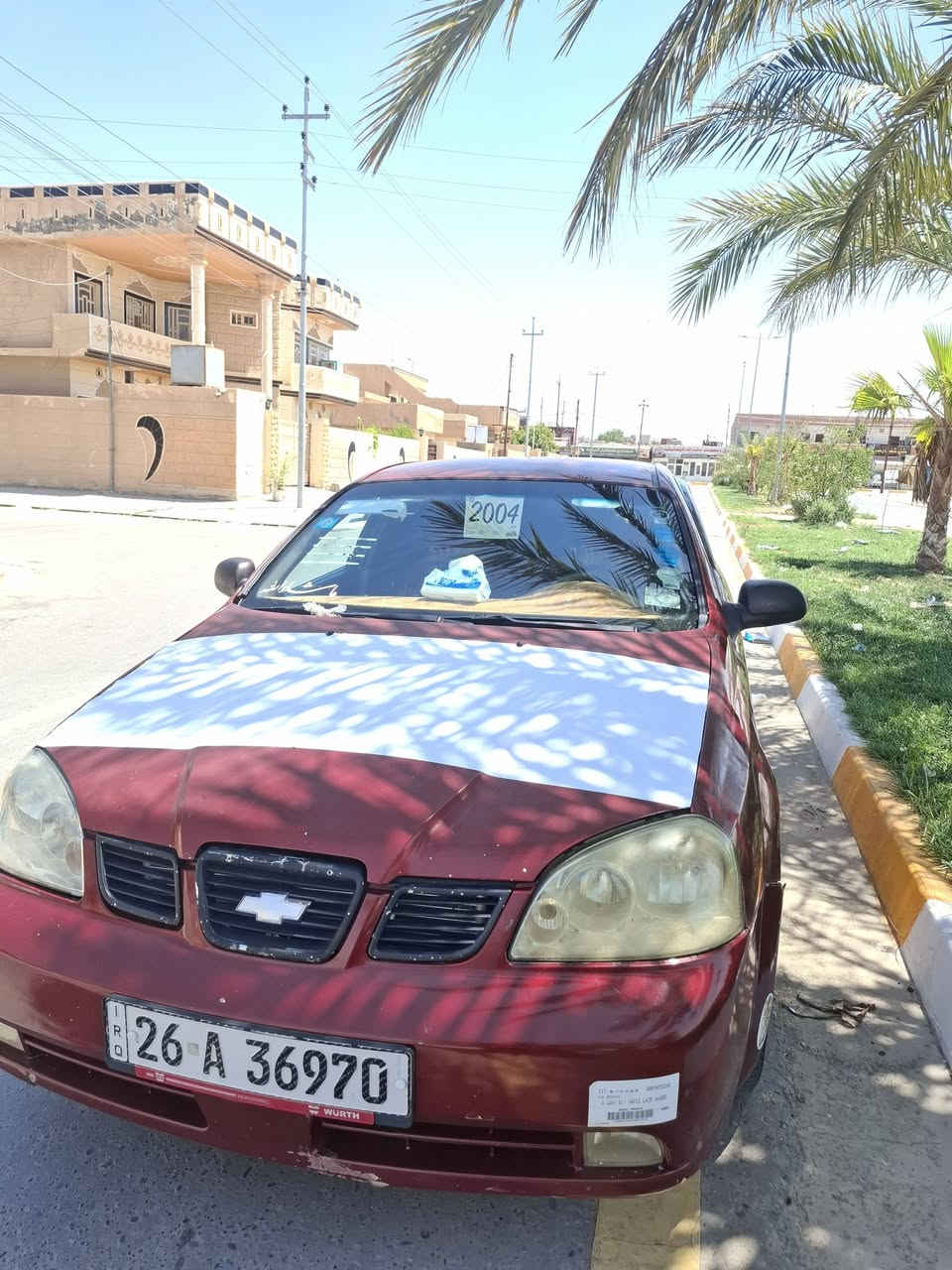 وبتراه2004كير عادي رقم صلاح الدين السياره جاهزه من كلشي حد اديه صدر تبريد كلشي كامل وجديد تخم تاير جديد كير مكينه شرط تراايك وين ما تريد لايت خلفي امامي LED مكان سياره  تكريت  سياره احله من صوره بهوايي للا ستفسار ***********
