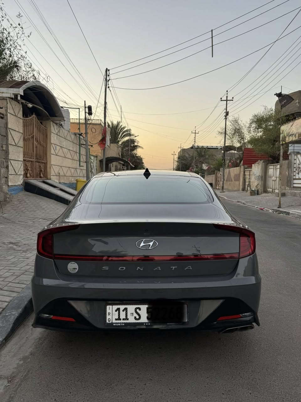 سوناتا موديل 2020 وارد أمريكي كتاب الفحص بلمنشور لون مميز سمنتي رقم انكليزي بغداد حره تحويل  محرك 2500 سعر 165 بيها مجال للشراي مكان السياره بصره رقم *********** متواجد واتساب
