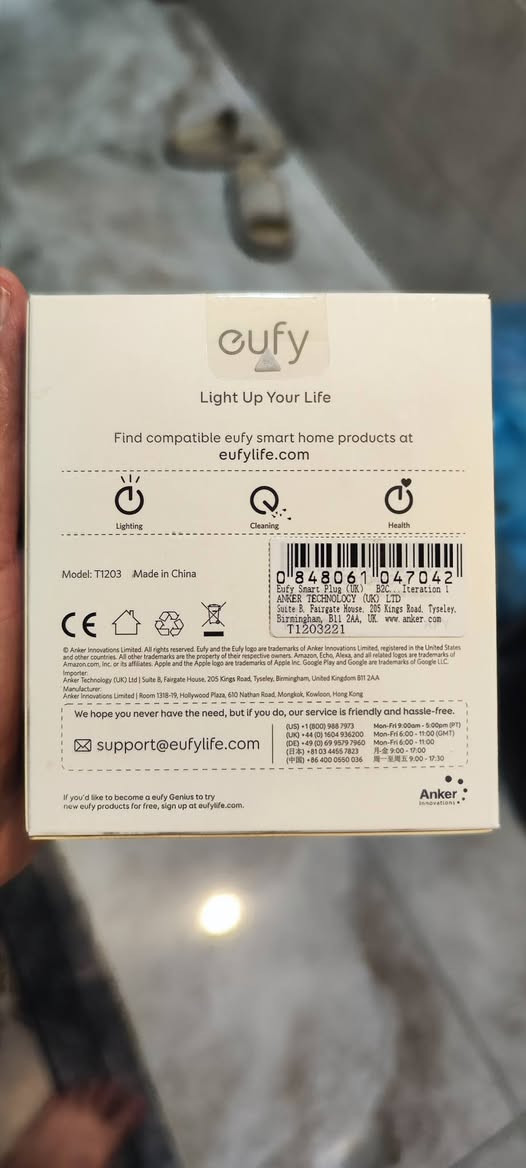 بلك سمارت من شركة (( أنكر )) العالمية ، 13 أمبير فيوز واي فاي تدعم ألكسا وگوگل ، سعر القطعة 10 متوفر كمية لاصحاب المحلات والبيجات ( السعر بالكمية يختلف ) ، يوجد توصيل لكل العراق .


**إذا كنت صاحب هذا الإعلان وتريد حذفه لأي سبب، رجاءا أرسل رسالة إلى الدعم الفني**