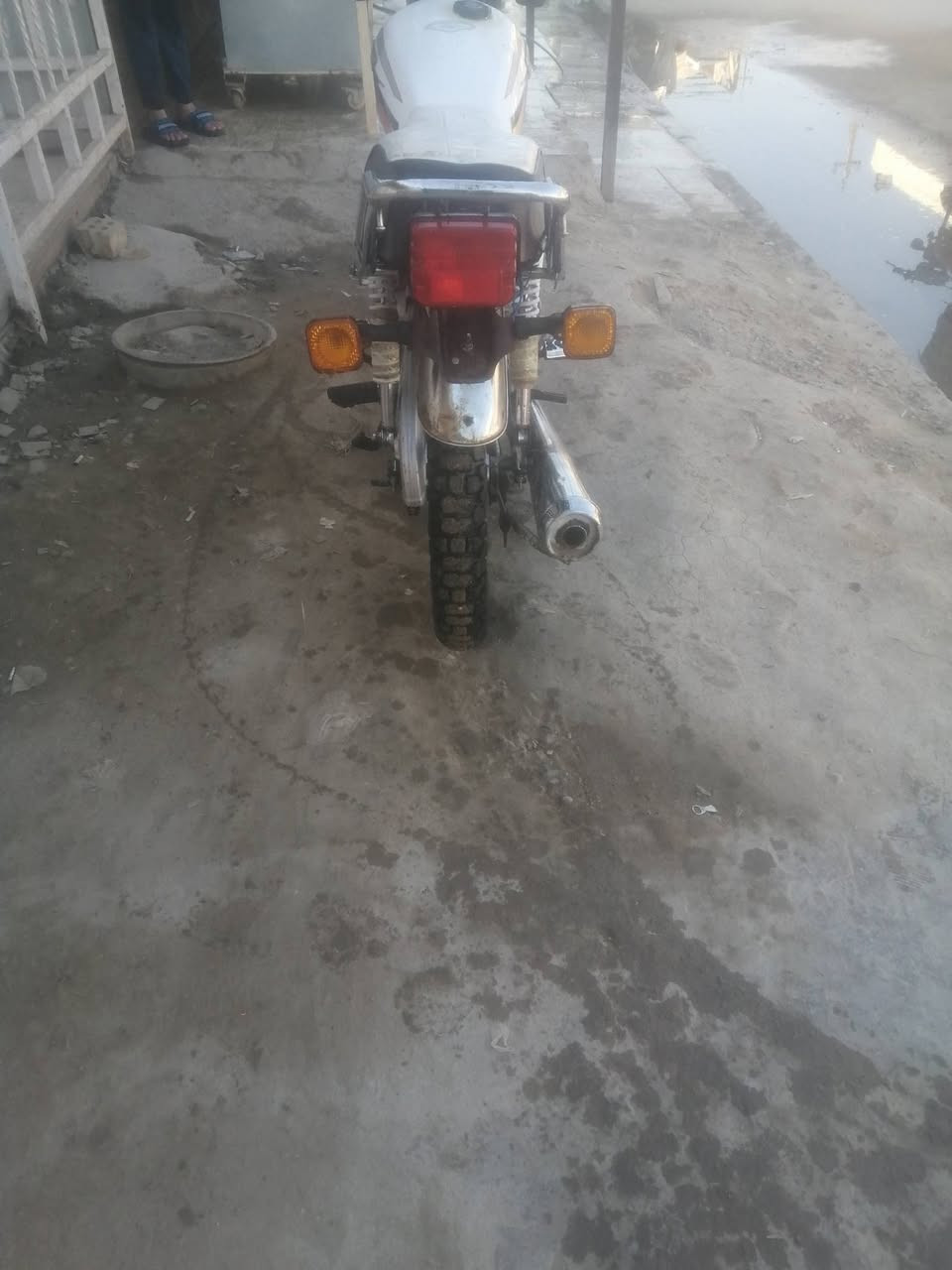 سلام عليكم ورحمة دراجة لبيع ايراني ٢٠٢٠ شغاله لايت سلف هورن مكاني بغداد حي اور السعر ٣٥٠ بدون أوراق مكينه بيه خيط بخار ***********
