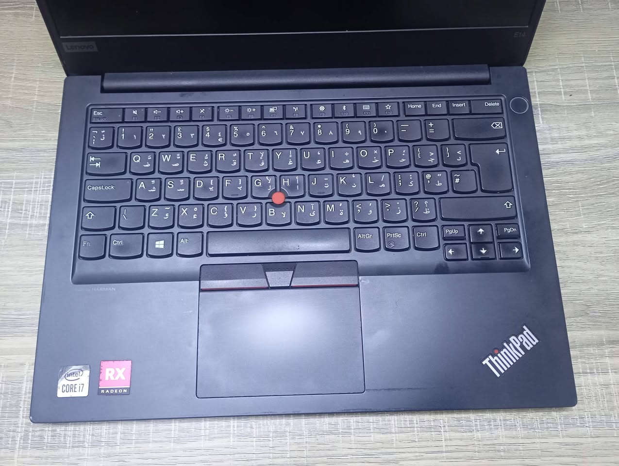 للبيع لابتوب Lenovo ThinkPad T14 بحالة ممتازة 🔥
🔹 الموديل: ThinkPad T14 Type 20RA
🔹 المعالج: Intel Core i7-10510U الجيل العاشر
🔹 الرام: 16GB DDR4
🔹 التخزين: SSD 1TB سريع
🔹 كرت الشاشة: Intel UHD Graphics + AMD Radeon RX 640 2GB
🔹 الشاشة: 14 إنش FHD
🔹 النظام: Windows 11 Pro 64-bit
🔹 بصمة + كيبورد ThinkPad أصلي ✅
🔹 مناسب للدراسة، العمل، البرمجة، التصميم والبرامج اليومية
🔹 حالة الجهاز: ممتازة
عارضها 570 الف وبيها مجال بسيط


**إذا كنت صاحب هذا الإعلان وتريد حذفه لأي سبب، رجاءا أرسل رسالة إلى الدعم الفني**