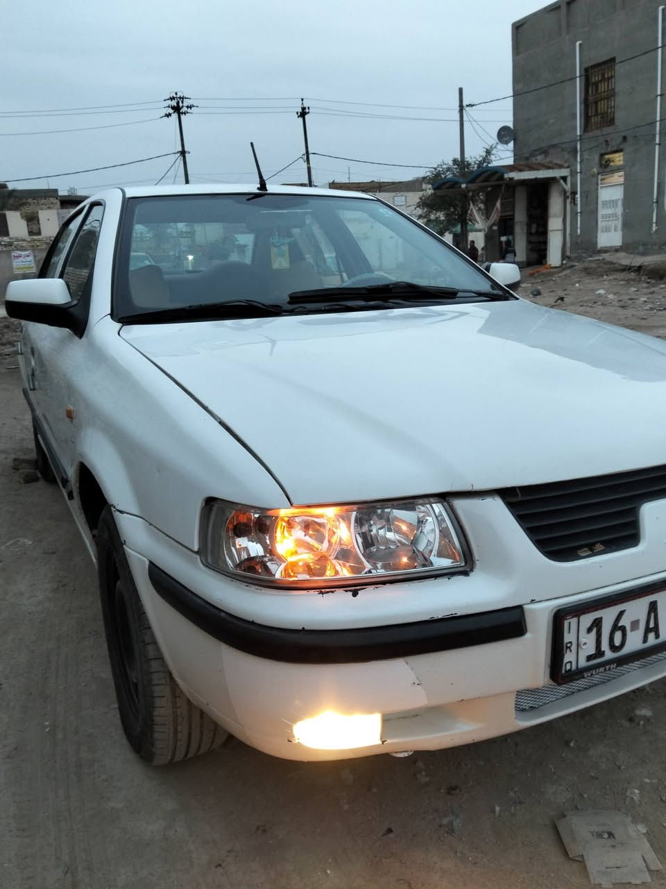 سمند خصوصي 11مشروع وطني رقم انكليزي قادسيه بأسمي سنويه نهايه 26 كير مكينه مكفولات  كشر نضيف ماعدا شخط جهه عكس السايق بيع او مراوس حسب الرغبة 
43 بيهه مجال 
***********
