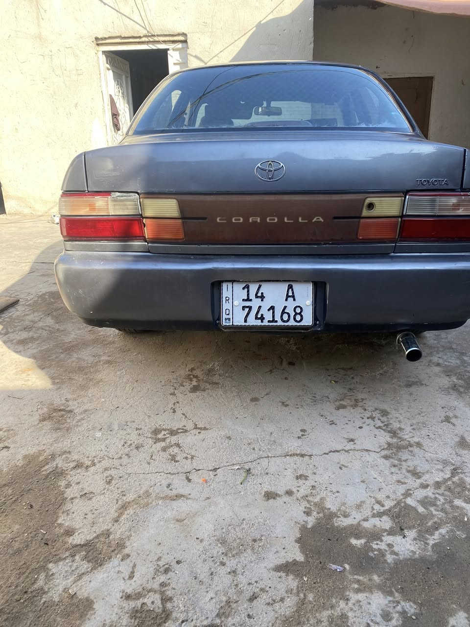 لسلام عليكم كورله البيع مديل 93رقم جديد هزه سنويه جديده محرك 1600سياره جاهزه من كلشي  العنوان البصره زبير الشعيبه رقم الهاتف***********
سعر 55وبيها مجال الطيبين
