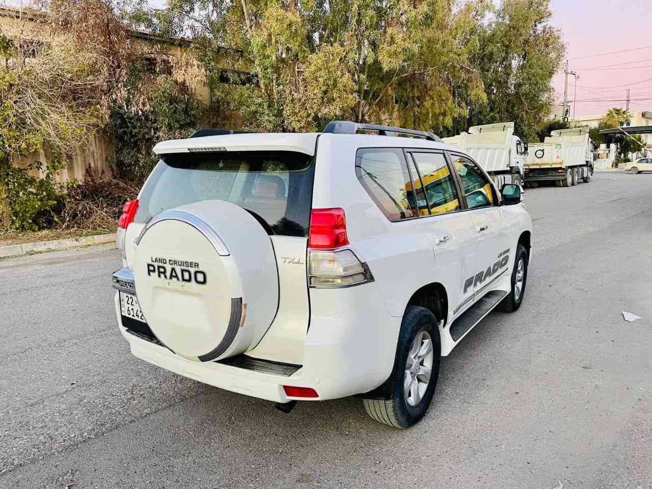 تۆیۆتا پرادۆ, TXL 2011 
بێ بۆیاخ
مەکینە.   4 پستۆن 
گێر و مەکینە بە شەرت
و‎کامێرەی دواوە - حەساس -
 دیاریکردنی خێرای -سەلاجە- بلوتوس 
 شاشە ئایپاد-بەسمە  
-شەغال-كامێرە - ٣ ريز كوشن

سعر : لە کۆمێنت داوای بکە ڕاستەوخۆ بۆت دێت 📥 
                                                  
٤تایەی  لۆک
ناونیشان هەولێر  
بەجوانی و پاکی ماوەتەوە

ژمارەی خاوەنەکەی 
***********
