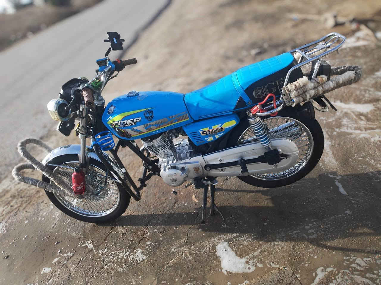 سلام عليكم دراجه البيع موديل 25  دراجه جديده سعر 750وبيها مجال مكان يوسفيه القصر الوسط***********
