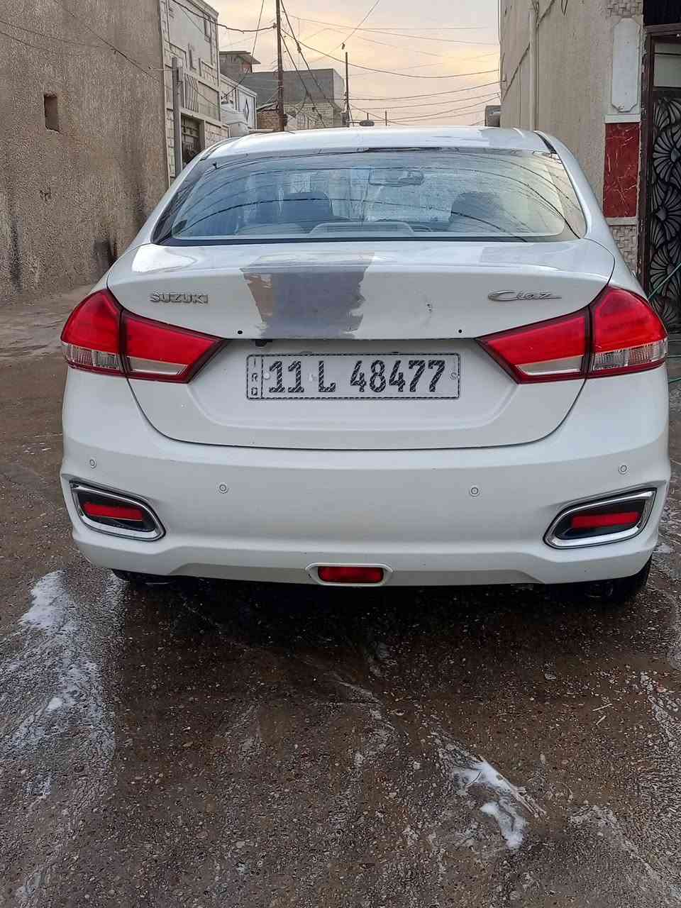 سلام عليكم سازوكي 2024 ماشيه 20الف مكانها بغداد سياره مابيها اي ضرر فقط هاي الطخه البصندوك موضحه بصوره *********** غير متواجد ع فيس
