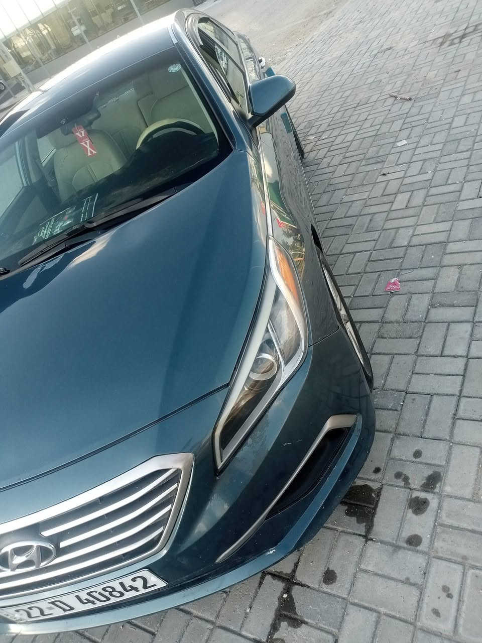 السلام عليكم
سوناتا موديل 2016 وارد مريكي

بيه اربع قطع شرط بلا داخل 

كير محرك حداديه تبريد تخم تأير باتري كوله مكفول ماشيه 167

السعر 104 وبيه مجال

عنواني نجف ***********
