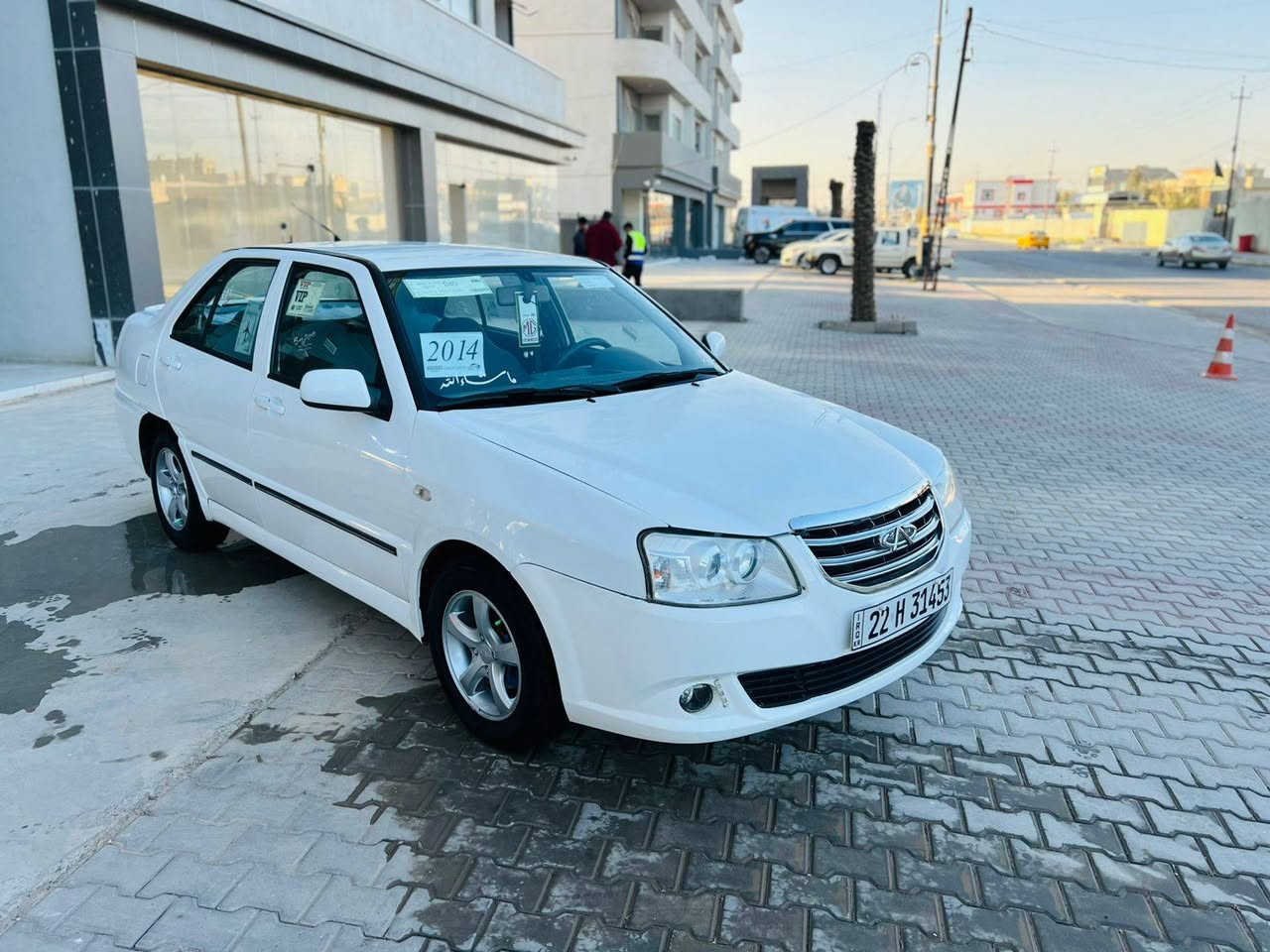 شيري كوين موديل 2014 رقم اربيل دولي
سنه ويه جديد لحد 29 شرت تحويل أو وكاله 
بدون غرامه دفتر بنزين موجود ماشي قليل 
محرك كير صدر تبريد تايرات عينه و كلاج 
كله بشرت   محرك و كير بيلاد 
بدون ضرر بدون دواخل بدون تبديل
بدون صبخ بدون تعديل بدون غياص 
صياره كلين صعر 53 بي مجال قليل عشرايي 
***********
***********
