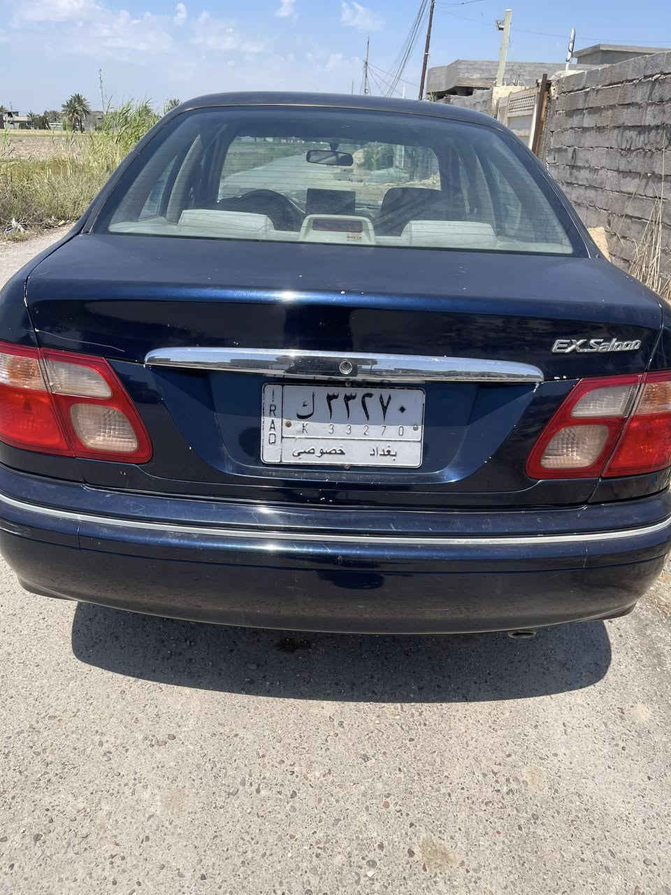 السلام عليكم للبيع نيسان سني ياباني موديل 2002 مكينه جديده تبريد ثلج كهربائيات كلها شغاله بيها ضربه بالجاملغ الخلفي ماشيه 358 الف رقم بغداد بااسمي السعر 75 تواصل ***********
