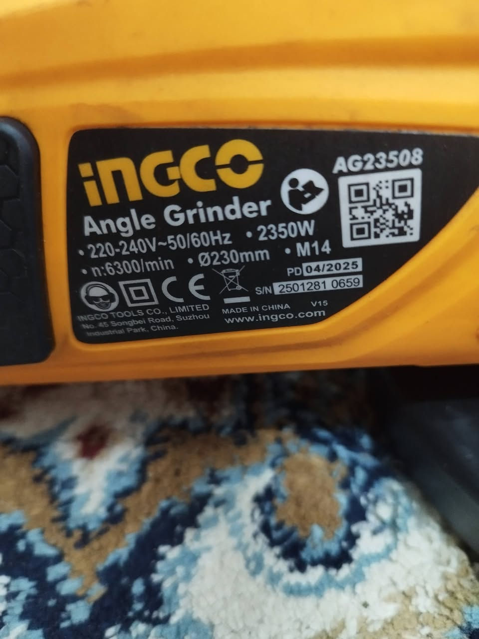 سلام عليكم كوسره نوع انجيكو باب اول مستخدمه مره واحده شاهد الله 2350 واط المكان كوت السعر 80 الف وبيهه مجال حك الجيه ***********
