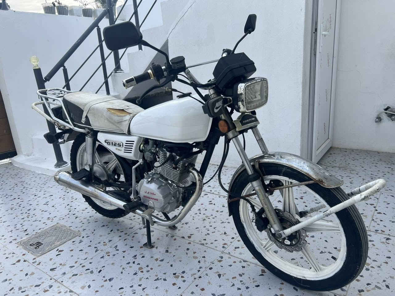 ماتور مودیل 2020 مکینا 150 نەکراواتەوە 5گیر تەنها تەنکی گوراوا کارابای هاموی باشەرت ویل کروم ناونیشان کرکوک شوراو *********** فیبر وصتاپ سعر 300معملە
