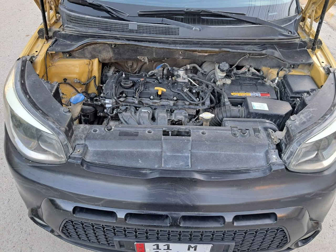 السلام عليكم كيا صول موديل ٢٠١٤ وارد أمريكي ضربتها جاملغ عكس السايق وبيها ثلاث قطع صبغ بدون تبديل مكينه٢٠٠٠  جاهزه على اخر حبايه تخم تاير صدر أمامي خلفي نضيف رقم بغداد انكليزي باسمي مشروع وطني شاشه كامره تحكم ستيرن جهتين فول موصفات سبورت مانع تزحلق العنوان بغداد مدينه الصدر الهاتف ***********واتس السعر ٨٨وبيها مجال
