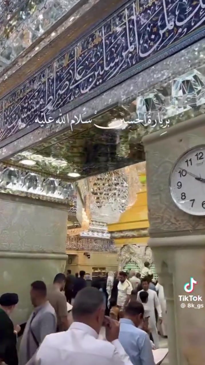أن شاء الله زيارتنا يوم الجمعة الساعة السابعة و نص الصبح إلى اولاد مسلم و كربلاء مرجع للحجز *********** خدمة الزوار شرف لنا
