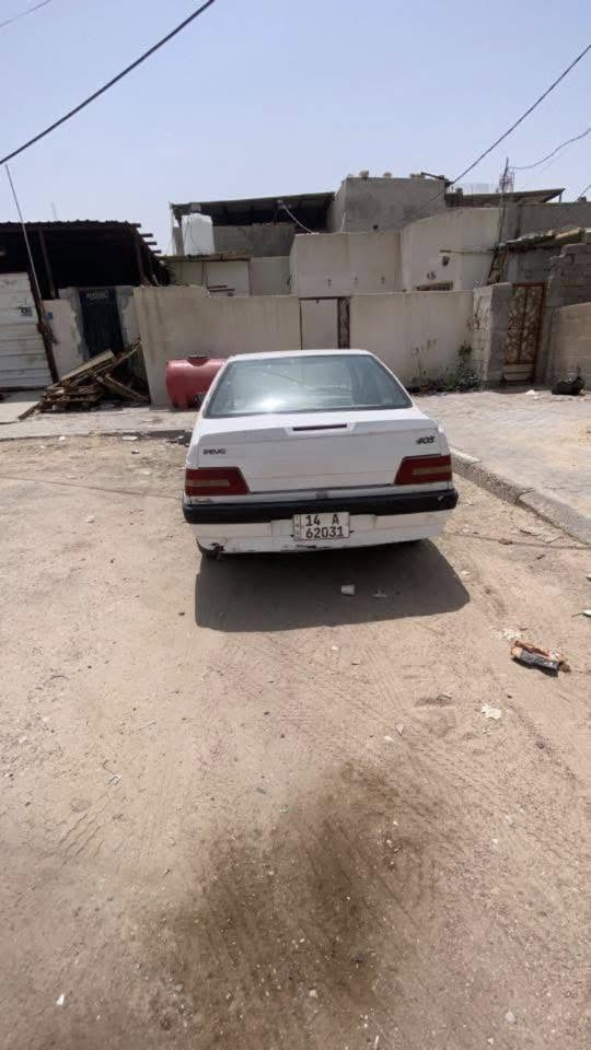 بيجو405للبيع
مديل12
رقم جديد سنويه ل29رعيه يريد تحويل

مكينه وكير مكفولات حدادته حلوه 
بديه شوف العينه دوير ملكوطات
تبريد مايشتغل
اسعر 28وبيه مجال
البصره طويسه
***********
