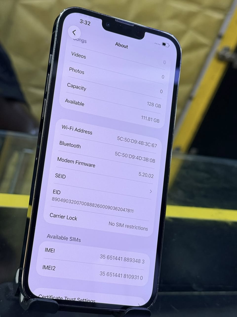 13 pro max
ذكراه128 

بطاريه 87

جيهاز ‏نظافة 95/100

‏شرط كمبيوتر 

‏شرط بدون قطرة بوليش 

‏مسج Apple 

هوا ما يعبر

ضمان 10 ايام معا وصل 

مكاني اربيل 

توصيل ماكو محفظات 

توصيل فقط داخل اربيل 

سعره 540 الف


**إذا كنت صاحب هذا الإعلان وتريد حذفه لأي سبب، رجاءا أرسل رسالة إلى الدعم الفني**