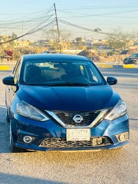 نيسان سنترا موديل 2019 ضرر: جاملق وبنيد  بدون دواخل  مواصفات  شاشه  كا...