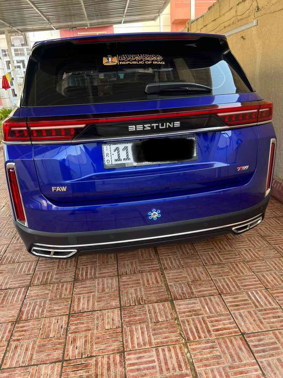 السلام عليكم خواتي مراوس بيكم كريت ويل بور كون نضيفه                                    هاي السياره بيستون فاو اعلى فئه T99.               موديل 2023.              على وضع الشركه دفتر تئمين +دفتر ضمان                          السياره صارف عليها تغليف bbf سستم +نونو سيراميك +درع للحامه الماميه +تغليف الزجاج مانع الحراره +تغليف دواخل السياره ول ارضيه بشعار بيستون شغل بلادي السياره بعدها داخل ضمان الشركه مطلوبه 28شهر اقصاط داخل الشركه 
الي يحب يراوس نتفاهم على المراوس سبب المراوس البيكم تفيدني بشغلي عنوان بغداد الكاضميه رقم ***********
