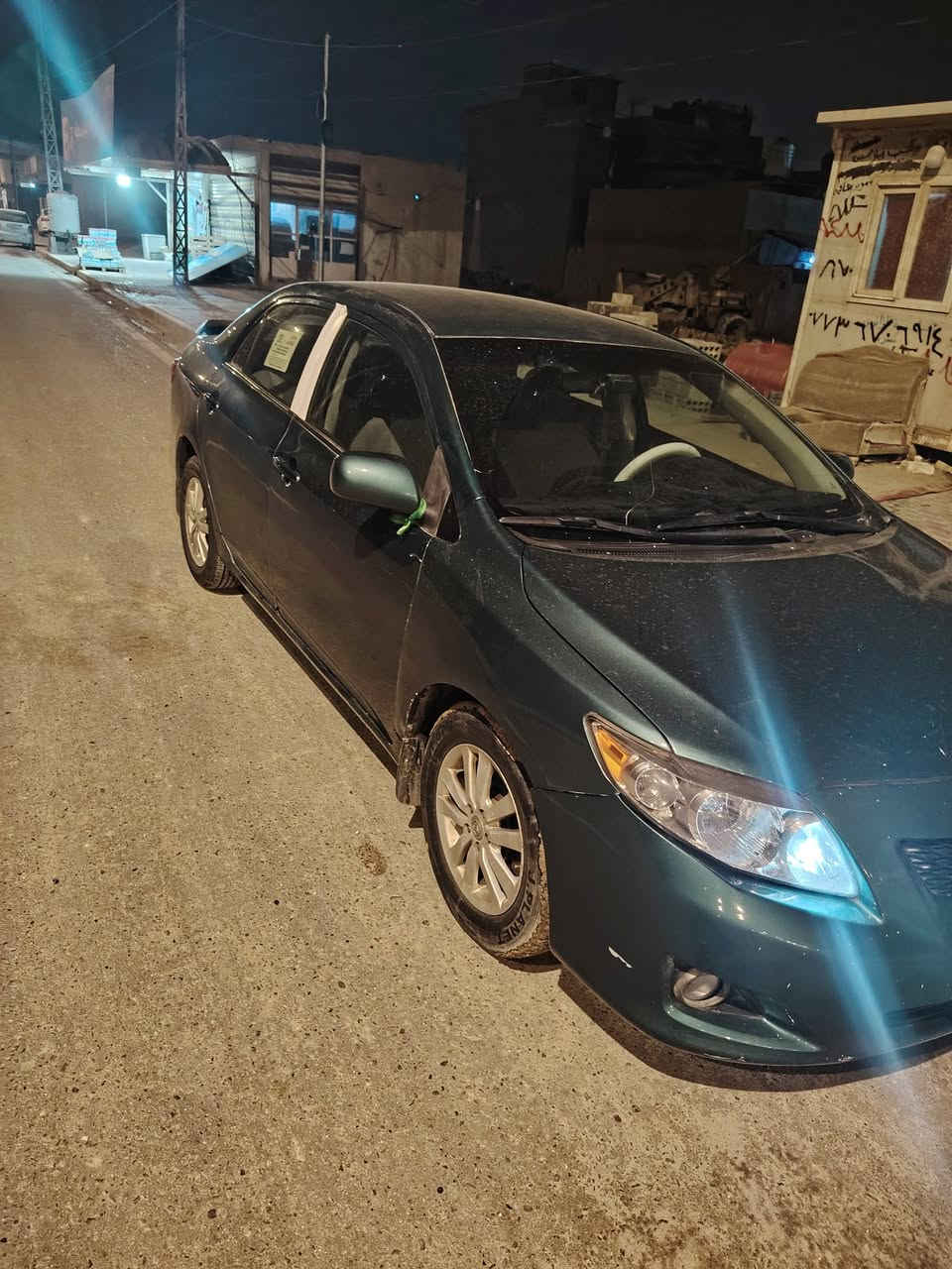 السلام عليكم  البيع كورولا 2009 أمريكية *********** (***********
