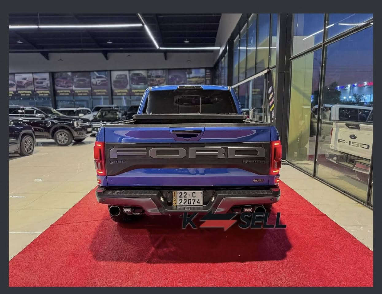 واصفات 1/1 لاخر حبة
محرك 6v 3.5 turbo
ماشية 68k  
لون مميز
السيارة وارد امريكي ( تخريب اريل الراديو ) فقطططط
رقم أربيل 
مراوس مع كورلا 24 او 25 هيف 
موجودة بالديوانية
تواصل خاص او واتساب او اتصال
*********** 
أبو حرب

🔰41 الف دولار - 410 ورقة وبيها مجال للطيبين🔰

مستحيل اكو رابتر بهيج سعر وبهيج مواصفات 
وشايف كل الخير الي ياخذها 🔰
