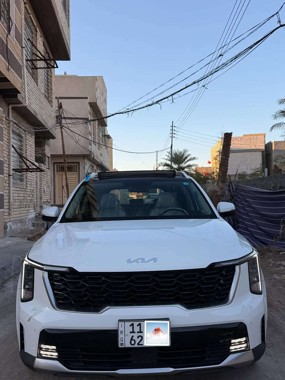 سورنتو 2025 للبيع فقط
رقم بغداد بسمي مكفوله كفاله عامه من كلشي 
محرك ٦ سلندر وبنراما ويل مقاس 20 
٧ اراكب ٣ قطع تبريد 
كير ماوس كامره خلفيه 
مواصفات معروفه 
سعر 335 وبيه مجال 
مكانه كربلاء 
***********
