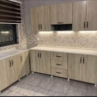 كاونترات خشب تركي • ملحق ٢م • سنك ١م