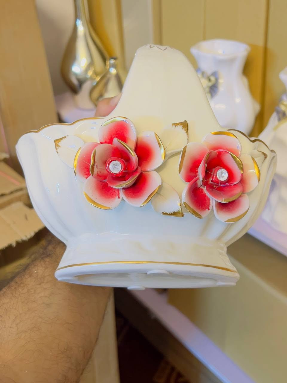 اللهم صلي على محمد وآل محمد 🤍❤

على بركة الله رجعنا وياكم بل بضاعة الي تخبل 

تحف انتيكة ورد بارز فرفوري ضمان الطلاء والفرفوري

سارعو بل حجز كمية قليلة 🙂

يتوفر خدمة توصيل جميع المحافظات والمناطق المجاورة💯

عنوانة حصوة كراج دائرة قرب صيدلية البنفسج مجاور دكتورة سندس أم الجلدية


**إذا كنت صاحب هذا الإعلان وتريد حذفه لأي سبب، رجاءا أرسل رسالة إلى الدعم الفني**
