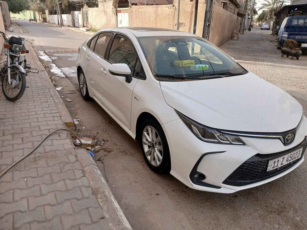 السلام عليكم 
سياره كورلا للبيع 
موديل ٢٠٢٤ رقم بغداد 
مكفوله كفاله عامه المكان السماوه الغربي 
الاستفسار ***********
