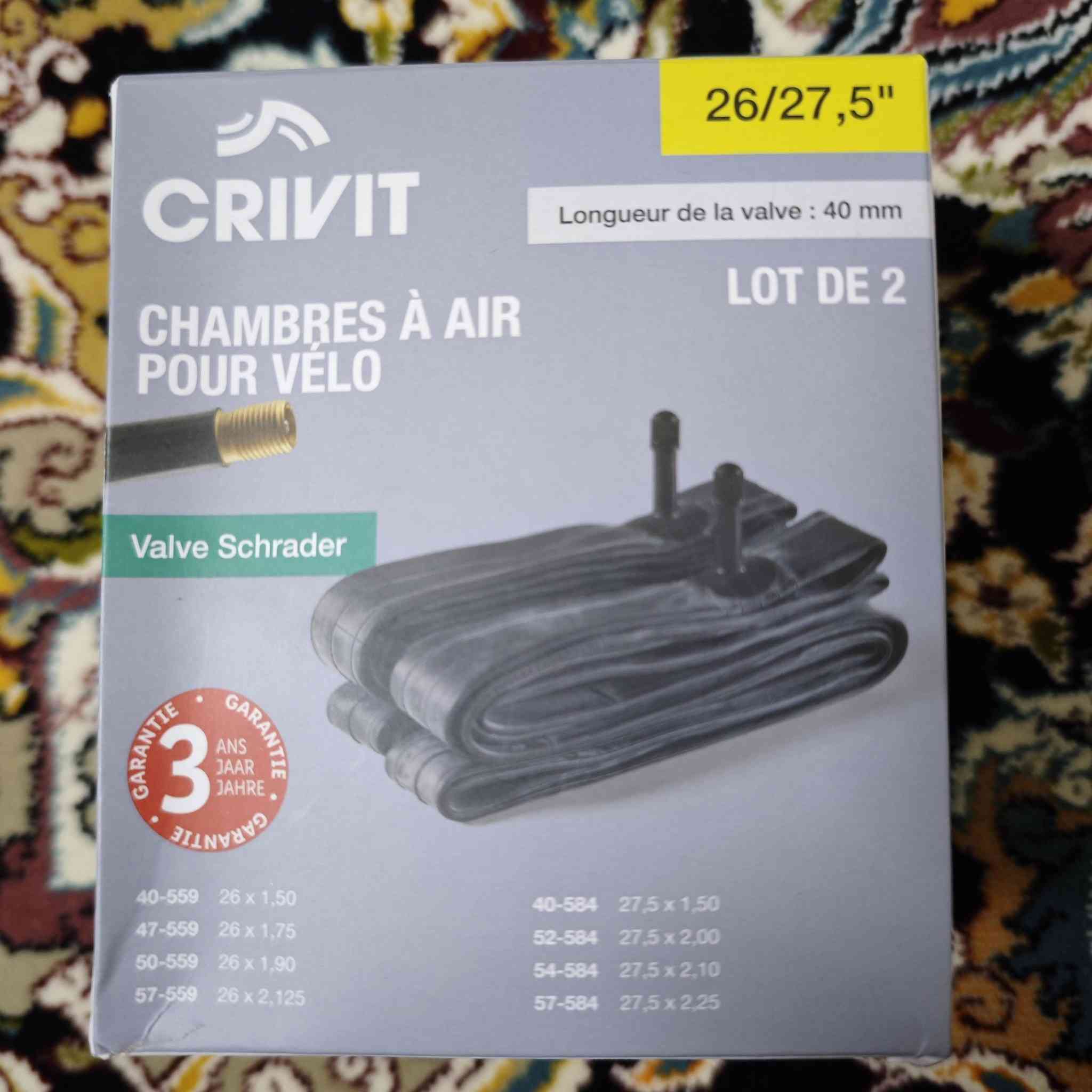 متوفرة جوب حجم 26 - 27.5 - 28 - 29
متوفرة جوب ماركة crivit اصلي

سعر الكارتون (2 جوب) 3,750


**إذا كنت صاحب هذا الإعلان وتريد حذفه لأي سبب، رجاءا أرسل رسالة إلى الدعم الفني**