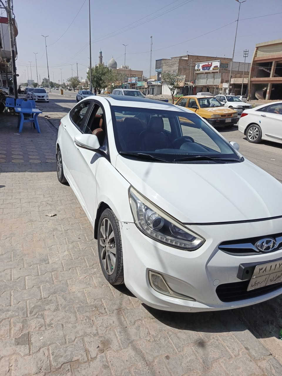 🚗 اكسنت موديل 2015 🚗
محرك 1600 قطرتين
 المرغوب.
✅ كفالة عامة
💰 السعر 105
📍 العنوان: النجف
📞 ***********
