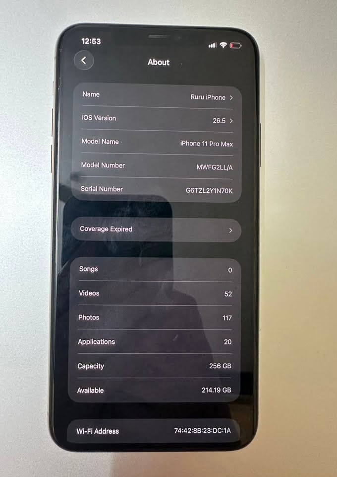 السلام عليكم
iphone 11 pro max مستخدم
ذاكرة 256

بطارية 93

اخو الجديد ما مفتوح 

السعر 430 وبي مجال 

للإستفسار خاص 

مكاني 📍بغداد / حي الجامعة
موجود توصيل للمناطق المجاورة


**إذا كنت صاحب هذا الإعلان وتريد حذفه لأي سبب، رجاءا أرسل رسالة إلى الدعم الفني**