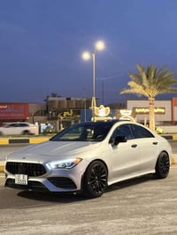 مرسيدس 2022  CLA 250  رقم بغداد باسمي تحويل مباشر سياره مغلفه PPF طافي...
