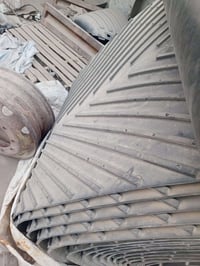 وصول قايش أوربي اصلي ضمان ٣سنوات   ناقل المواد لمعامل الكونكريت ومعامل...