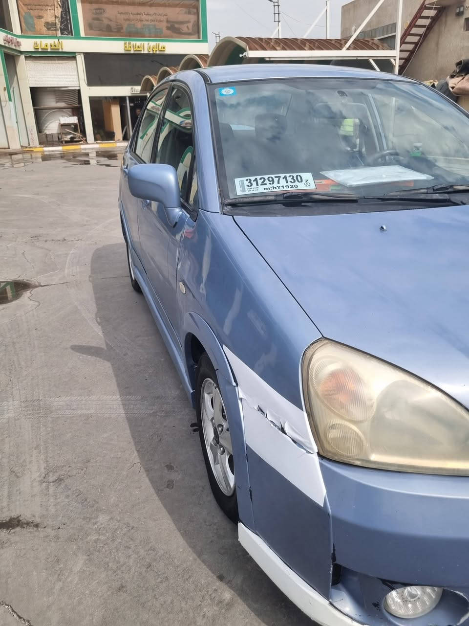 للبيع سازوكي ليانا 2006 رقم بصره بأسمي
محرك 2000 
السياره نظيفه واقتصاديه مال جناي 
ما بيها لا ضربه ولا صبغ 
كير ومكينه جاهزات
تبريد ما يشتغل
سلف و باتري و قايش و باور ودسكات كله جديد
سستم صوت  و شاشه جدد
حداديه 90%
السعر 62
مكان السيارة البصرة - الزبير
للتواصل ***********
