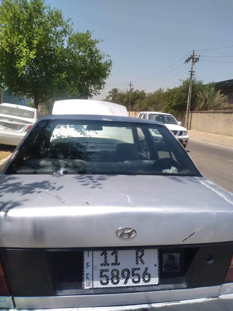 هونداي اكسل
موديل 93
رقم بغداد جديد تحويل ثاني يوم
كير عادي
حداديه وكهربائيات كامله
سياره بلاديه مابيه صبغ فقط جراد قليل 
السعر 32 بيهه مجال
مكان لسياره بغداد الكرخ 
للتواصل ***********
