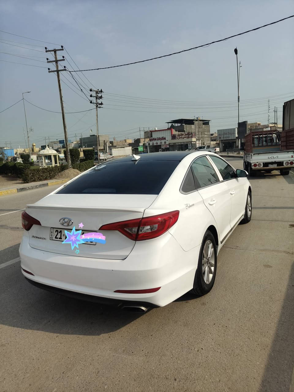 سوناتا موديل 2016 وارد أمريكي
رقم سليمانية
السيارة جاهزة للتحويل او وكالة 
جاملغ + بنيد مبدلات
جاملغ خلفي صبغ
مكينة (كير) خير من الله
شاشة + كاميرا خلفية
تحكمات من الجهتين
مثبت سرعة
كشنات مخمل + جلد
أرضية جلد
السيارة طخم
تايرات جديدة
نوزلات + بلكات مجاولة
فيت بم
صيانة كاملة، حدادية جديده
السيارة جاهزة من كلشي وما تحتاج صرف
السعر: 120 (وبيها مجال)
المكان: البصرة
للاستفسار:
📞 ***********
📞 ***********
