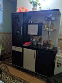 كاونتر 3 قطع • تفصيل ألمنيوم • شعب اكو