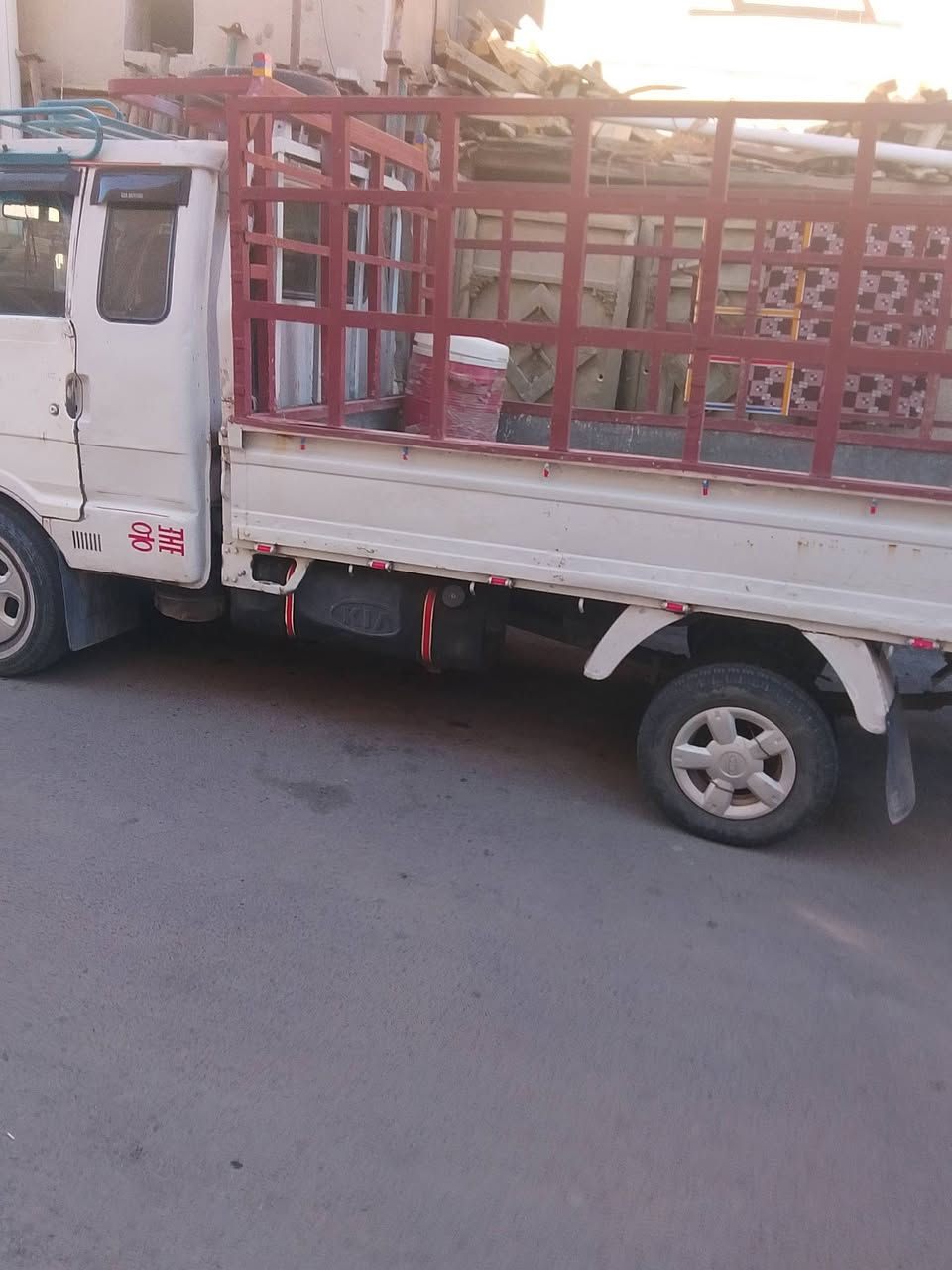 كيا بنكو 96 گير محرك اكسل مكفولات تخم تاير جديد بيها فطر بالشاصي وصلحته مكاني بغداد ابو غريب السعر 38 وبيها مجال بسيط ***********
