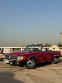 للبيع مارسيدس كلاسك SL_380 موديل 1982 سيارة على وضعهة الاستيراد باتري ...