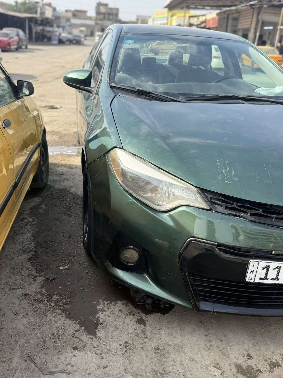 ‏سلام عليكم سيارة كورولا2016 سيارة حادث بنيد وجالغ الايمن مكينه كير جدد تخم تاير تتفئ تبريد دوشمه السعر100$بغداد الرقم ***********
