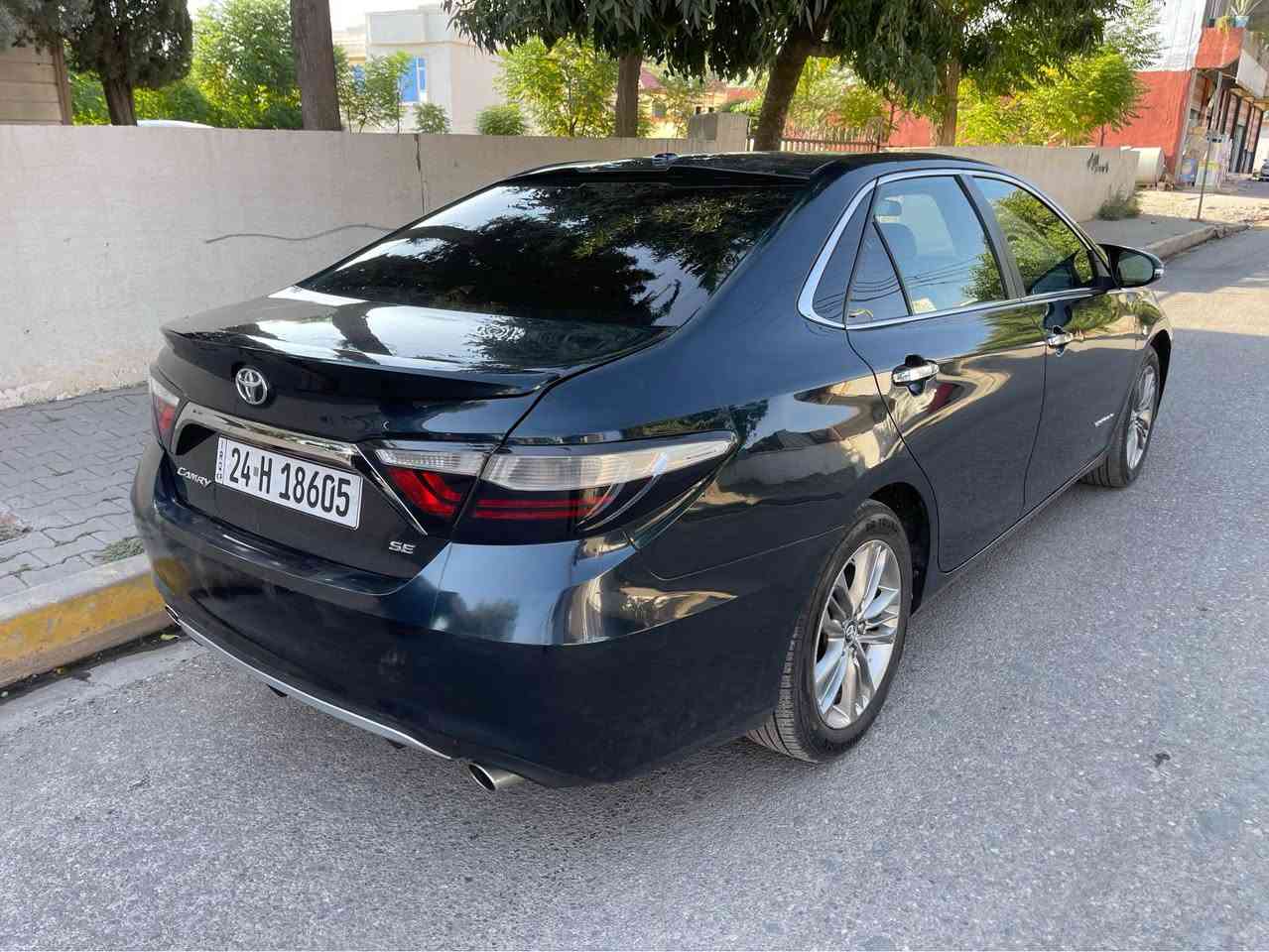 ‎Toyota camry se+ 2017 

بوند وجاملوغ بخ بي برشوت 
حادث السيارة خلفي بدون صبغ بدون معجون 
***********‎ زاخو, دهوك
