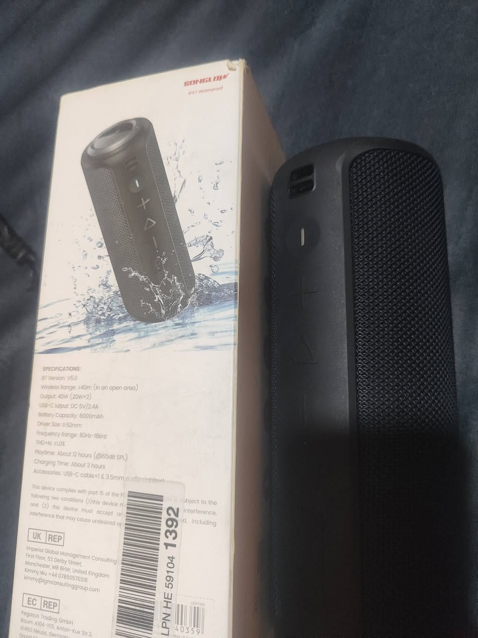 سبيكر شحن قطعه ماستر 40 واط


**إذا كنت صاحب هذا الإعلان وتريد حذفه لأي سبب، رجاءا أرسل رسالة إلى الدعم الفني**