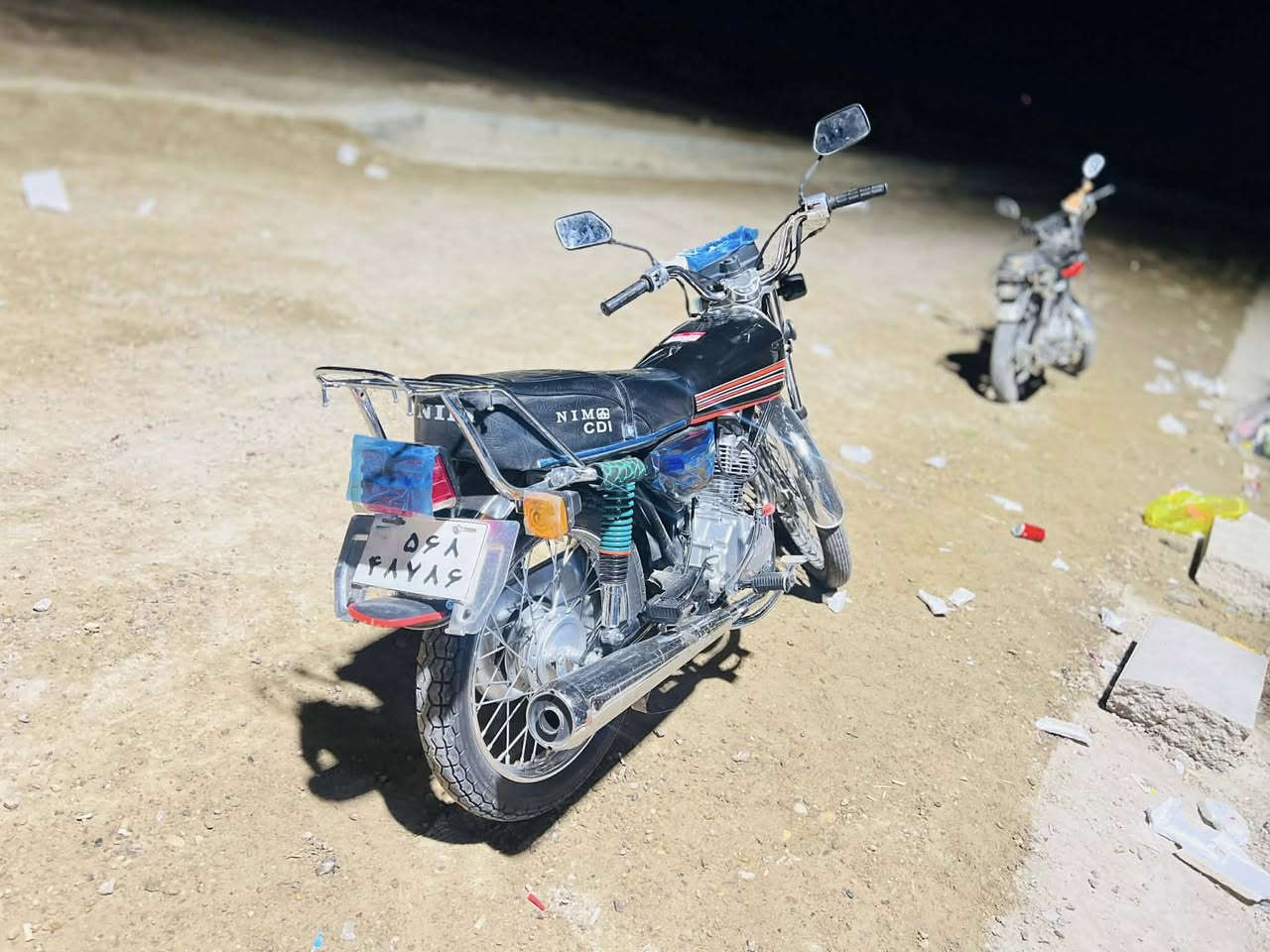 سلام عليكم نامه لبيع موديل ٢٥ دراجه مكفوله سعر ٧٥٠ولعنده مراوس يطبلي خاص وشراي يتصل على الرقم ***********
