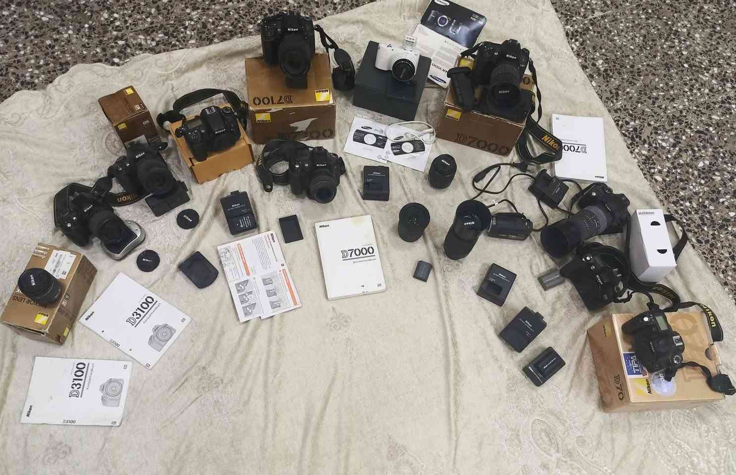 مكلف بالنشر
كاميرات ومستلزمات تصوير باله من المانيا موجودة في بغداد ولا يوجد توصيل   
الاتصال بصاحبها من خلال الواتس آب
00491737473213

تفاصيلها 

1- بدي كاميرا نيكون دي 7100 عدد 1 ، تعمل بشكل ممتاز

2 - بدي كاميرا نيكون دي 7000 عدد 2 يعملان بشكل ممتاز 

3 - بدي كاميرا نيكون دي 3100 عدد 1 تعمل بشكل جيد جدا

4 - بدي كاميرا نيكون دي 90 عدد 1 تعمل بشكل جيد

5 - بدي كاميرا كانون 350 دي عدد 1 ، غير مفحوصة لعدم وجود شاحن معها 

6 - بدي كاميرا نيكون دي 3100 عدد 1 عاطلة 

7 - بدي كاميرا نيكون دي 50 عدد 1 تعمل جيدة 

8 - كاميرا سوني هاندي كام عدد 1 غير مفحوصة لعدم وجود شاحن معها 

9 - كاميرا سامسونج nx1000 عدد 1 اخت الجديدة معها فلاشها الاصلي ينفصل وعدسة متغيرة

10 - بدي كاميرا نيكون دي 70 عدد 1 تعمل جيدة

11 - عدسة كانون سگما 70-300 عدد 1 

12 - عدسة نيكون 70-300 عدد 1 بحالة جيدة جدا 

13 - عدسة نيكون 55-200 بخاصية مانع الاهتزاز عدد 2 بحالة ممتازة

14 - عدسة نيكون 55-200 بلا مانع اهتزاز عدد 2 بحالة جيدة

15 - عدسة نيكون 18-55 عدد 1 بحالة جيدة 

16 - عدسة نيكون 18-55 عدد 1 اخت الجديدة

17 - عدسة نيكون 18-105 عدد 1 بحالة جيدة جدا 

18 - عدسة سگما 17-70 لا اعرف لاي نوع كاميرا عدد 1 بحالة ممتازة

19 - گرب كاميرا نيكون دي 7000 عدد 1 بحالة ممتازة


**إذا كنت صاحب هذا الإعلان وتريد حذفه لأي سبب، رجاءا أرسل رسالة إلى الدعم الفني**