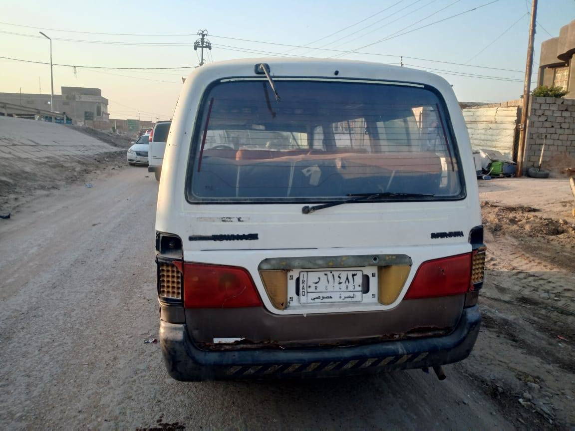 للبيع تويوتا مكرو باص موديل ٩٥ بنزين كير اوتوماتيك ٧ راكب خصوصي رقم بصره الماني محرك ٦ سلندر ونجي حديث سياره جاهزه كير محرك وحداديه وتخم تاير نقصهه كماليات فقط السعر ١٥ ورقه للاتصال *********** مكان السياره بالحله
