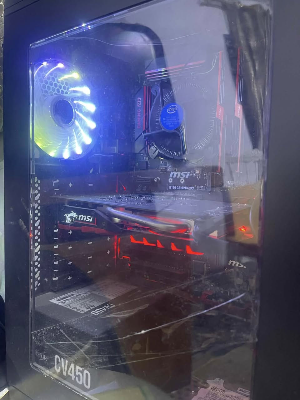 Pc  بۆ فرۆشتن ٢٨٠ هەزار🖤
I3 jele7
Bord-msi b150 faming
Ram8- G-skill
Hard-128ssd
Hard-400hhd
Gpu-Gtx1050 msi dual fan led
Psu-450corsair
زۆر بێ کێشەیەو مەزبوتە لە پۆبجی ١٢٠ فپس


**إذا كنت صاحب هذا الإعلان وتريد حذفه لأي سبب، رجاءا أرسل رسالة إلى الدعم الفني**