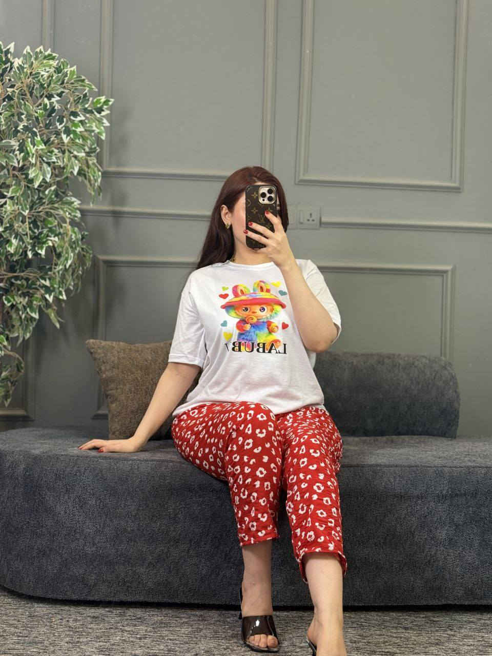 تراك  نسائي  

خامة التشيرت فانيل زبدة البجامة كريشة   شرط الفحص

فري سايز  لحد ٩٠ كيلو

الدرزن 72 الف
سعر القطعة مفرد ١٠ الف سيتين ب٢٥ الف مع التوصيل 

توصيل جميع المحافظات 5 الف


**إذا كنت صاحب هذا الإعلان وتريد حذفه لأي سبب، رجاءا أرسل رسالة إلى الدعم الفني**