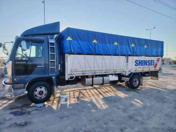 سلام عليكم شباب طيرا للبيع مكينه 80 عادي كير اكسن سوبر مكفولات شاصي مكفول تخم تاير وتخم ويل اكروم سبيرات 2 تانكي كاز 300 لتر فافون صناديك استيل اصلي باترياد جديد دوشمه قمارا جديد حداديه جديد كهربائي كله جديد بدي 4 قطع ينفتحن ارتفاع 80 الصفاح جادر مطري اصلي رقم بغداد لوحات انكليزي طالعه سنويه بسمي مداور مباشر مشروع وطني سياره  جاهزه لشغل مكان السياره ناصريه قلعه سكر *********** ***********
